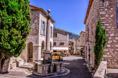 Historic building against clear sky