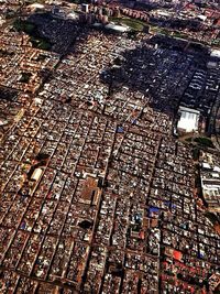 Aerial view of cityscape