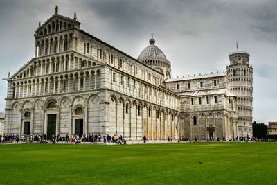 Facade of historical building