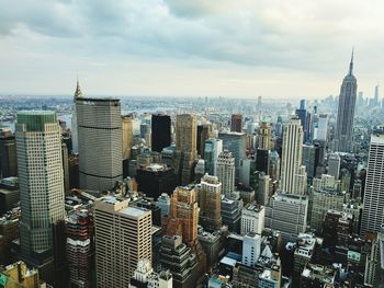 Aerial view of cityscape