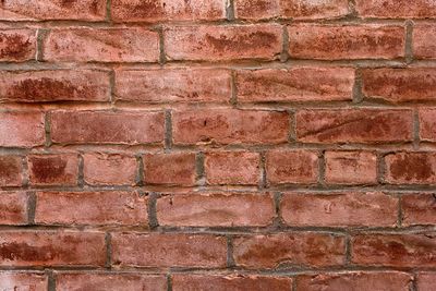Close-up of brick wall