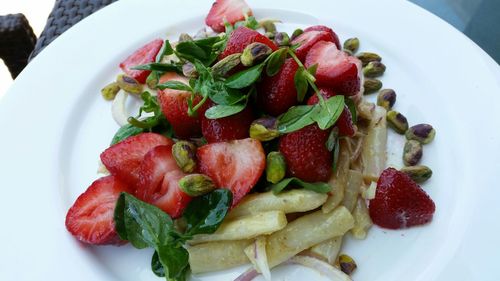 Close-up of food in plate