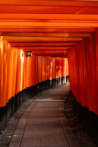 Corridor of building