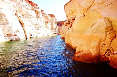 Rocks in water