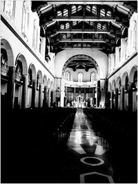 Arched structure in the dark