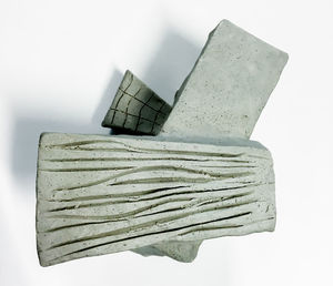 Close-up of food on white background