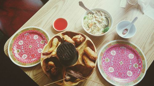 Close-up of food in plate