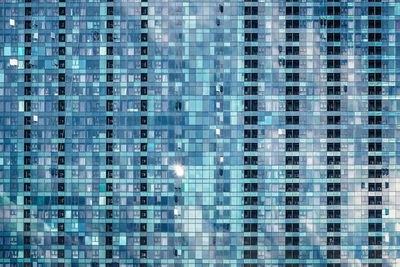 Full frame shot of modern building