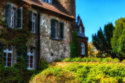 Exterior of old building