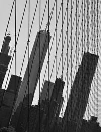 Low angle view of modern building