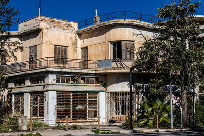 Low angle view of old building