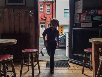 Man sitting on chair