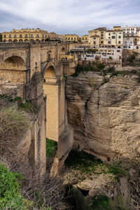 Puente nuevo in ronda, malaga, andalusia, spain