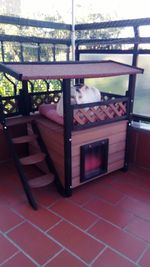 Chairs and table at home