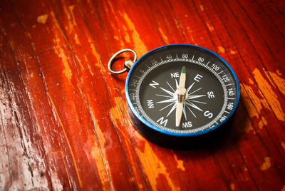 Close-up of clock