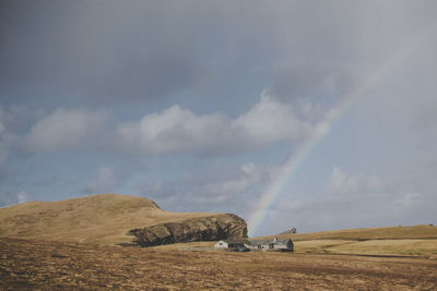 Panoramic view of landscape against sky