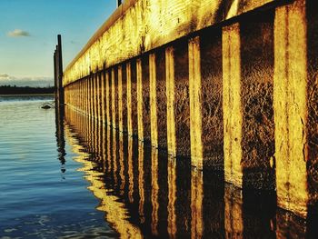 Bridge on river