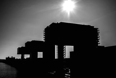Low angle view of buildings against sky
