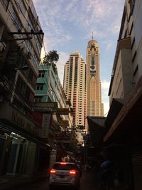 Skyscrapers in city