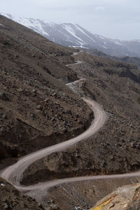 High angle view of landscape