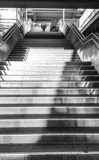 Staircase of escalator