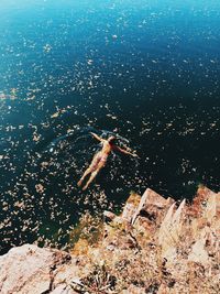 Scenic view of sea