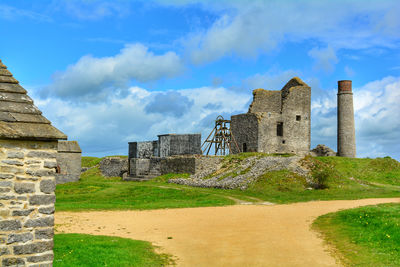 Old ruins against sky