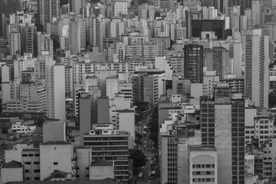 Aerial view of buildings in city