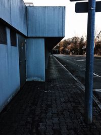 View of trees in front of building