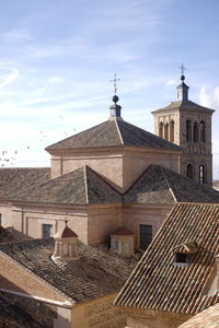 Exterior of building against sky in city