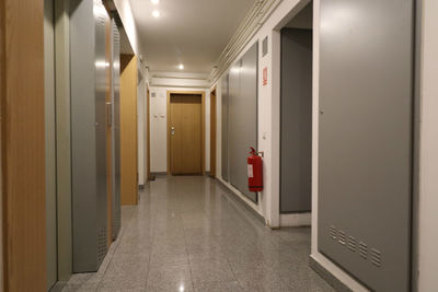 Corridor of building