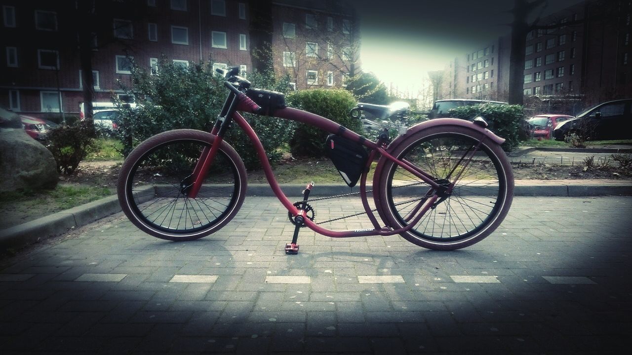 bicycle, transportation, no people, outdoors, nature, day