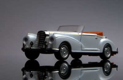 Close-up of vintage car