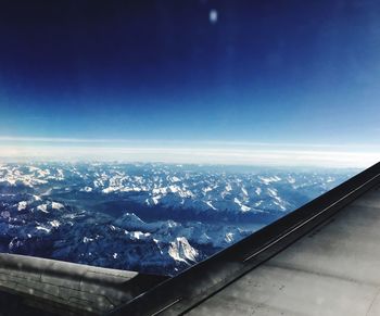 Aerial view of landscape against sky