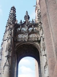 Low angle view of a temple