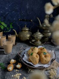 Vada kuih in dark photography