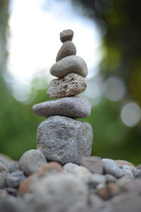 Stack of pebbles