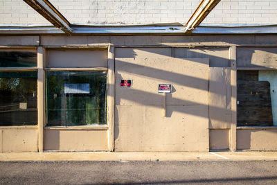 High angle view of building