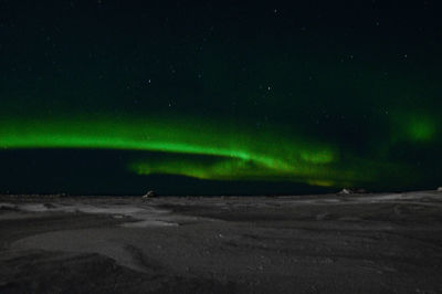 Scenic view of sky at night