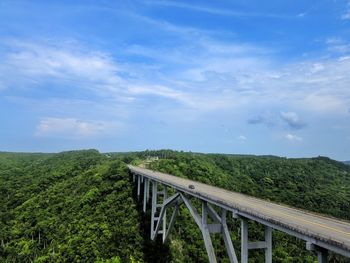 View of bridge against sky