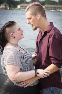 two people