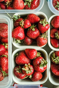 Close-up of strawberries