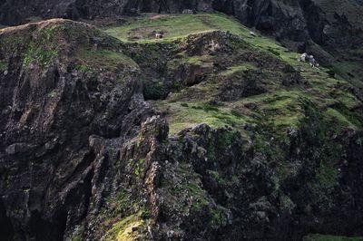 Scenic view of mountain against sky