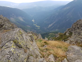 Scenic view of mountains