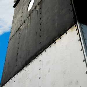 Low angle view of building against sky