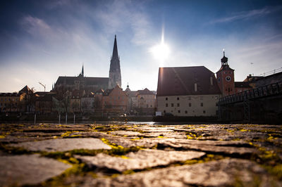 View of buildings against sky