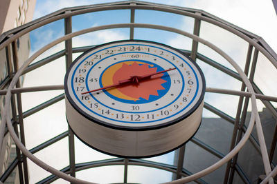 Close-up of clock