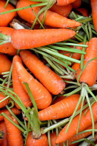 Full frame shot of vegetables in market