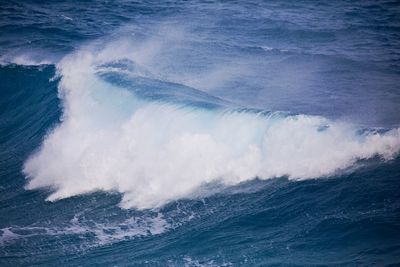 Scenic view of sea waves