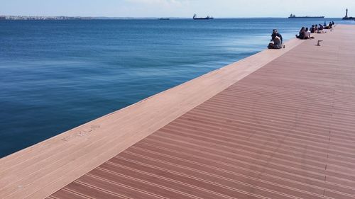 Scenic view of beach